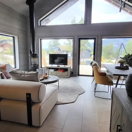 Stylishly Furnished With A Large Terrace In * Vrådal