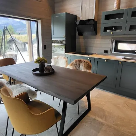 Stylishly Furnished With A Large Terrace In Holiday home Vradal